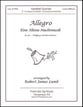 Allegro Handbell sheet music cover